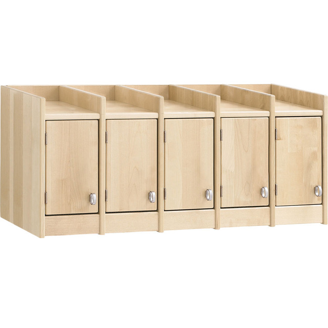Dubbele Schap Met Deuren Zonder Haken 99,5cm - 5 Vakken