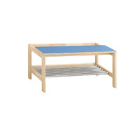 Garderobebank met wandafstand peuterspeelzaal 90cm