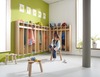 Muurgarderobe 81cm - 4 velden