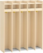 Muurgarderobe 81cm - 4 velden