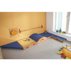 Rechthoekig podium, laag, hoogte 11cm (tapijtbekleding)