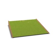 Vierkant hellingpodium, laag, hoogte 11cm (linoleumbekleding)