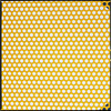 Schedingswanden-kinderopvang, Kwartcircel gatenplaat geel (RAL 1028)