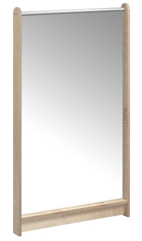 Middelhoge Scheidingswand "spiegel/magneet" (b: 80cm)