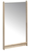 Middelhoge scheidingswand "spiegel/magneet" (b: 80cm)