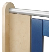 Middelhoge Scheidingswand "Deur