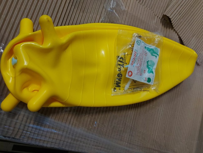 Ergo.zitbal 45 Cm Geel