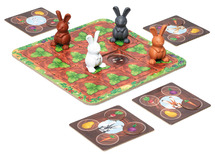 Denkspel - SmartGames Grabbit - geheugenspel met konijnen - per spel