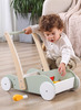 Duwwagentje - hout - Mini Mover - mint - per stuk