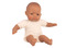 Poppen - Babypop - Miniland - Latijns Amerikaans - Zonder Haar - Zacht - 32 Cm - Per Stuk