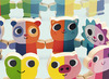 Spel - Djeco Domino-Up - set van 28