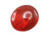Loose parts - transparante glasstenen - rood - set van 680 gr