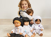 Poppenkleding - Miniland - beroepen - astronaut - 38 cm - per set