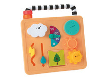 Eerste speelgoed - Sassy - sensory seasons busy board - seizoenen bord - het weer - per stuk
