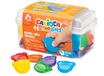 Waskrijt - carioca - baby - teddy crayons - set van 48