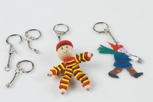 Sleutelhangers - set/10
