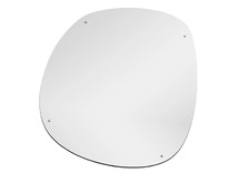 Spiegel - veiligheidsspiegel - Arte Viva Child Safe Mirror - 53 x 50 cm - assymetrische cirkel - per stuk