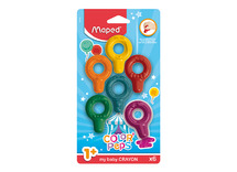 Waskrijt - Maped Color'Peps Early Age - baby krijtjes - set van 6