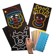 Kerst - stickers - dotty - kerst - ass/8