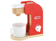Toestel - rode koffiemachine