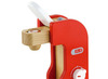 Toestel - rode koffiemachine