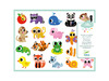 Stickers - Djeco - Babystickers - 120 Stickers/Set