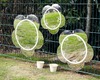 Outdoor - spiegelborden - margrieten set van 3