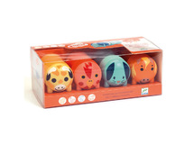 Stempels - Djeco - Zelfinktende Peuterstempels - Set Van 4