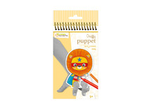 Vingerpopjes - karton - 250 g - superhelden - set van 24