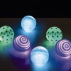 Snoezelhoek - tactiel - light up bollen 6 stuks