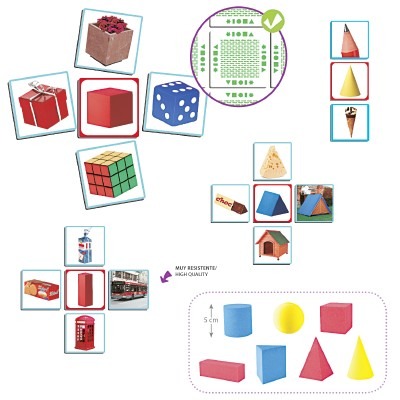 Spel - Akros Discover Geometric Shapes In Everyday Life  - Geometrische Vormen - Dagelijks Leven - Per Spel