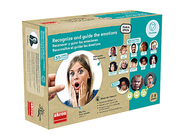 Spel - Emotiespel - Akros Recognize And Guide The Emotions Emoties - Per Spel