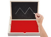 Oefenbak - Akros Multi-Sensory Pre-Writing Tray - met schrijfbord - schrijfroute - schrijfbewegingen - zand - per stuk