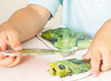 Puzzel - Akros Baby Puzzles Healthy Foods - silhouette - gezonde voeding - set van 9