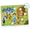 Puzzel - inlegpuzzel - Akros - boerderij - set van 4