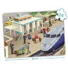 Puzzel - inlegpuzzel - Akros - stad - set van 4