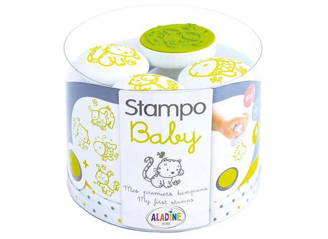 Stempels - Aladine Stampobaby - Huisdiertjes - Set Van 4