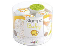 Stempels - Aladine Stampobaby - safaridiertjes - set van 4