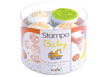 Stempels - Aladine Stampobaby - werfvoertuigen - set van 4
