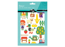 Stickers - maildor - baby stickers - boerderij - 102 st