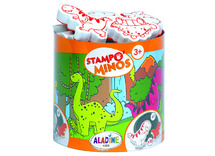 Stempels - Aladine Stampominos - dinos - set van 10
