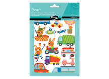Stickers - Maildor - baby stickers - transport - 87 st