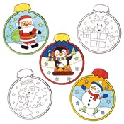 Kerst - Glasraam - Kerstversiering - Ass/12