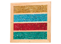 Wandpaneel - glitterpanelen - strepen