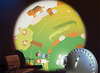 Snoezelhoek - projector - space projector - vloeistofwielen set kids