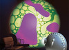 Snoezelhoek - projector - space projector - vloeistofwielen set lava lamp