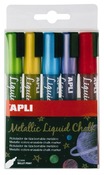 Stiften - krijtstiften - medium set van 5