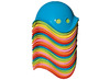 Bewegingsschelp - Moluk Bilibo - 39 x 39 x 22 cm - blauw - per stuk