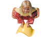 Bewegingsschelp - Moluk Bilibo - 39 x 39 x 22 cm - geel - per stuk