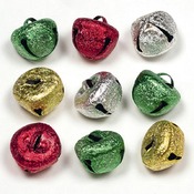 Kerst - Klingbellen - Glitter - Groot - Ass/32